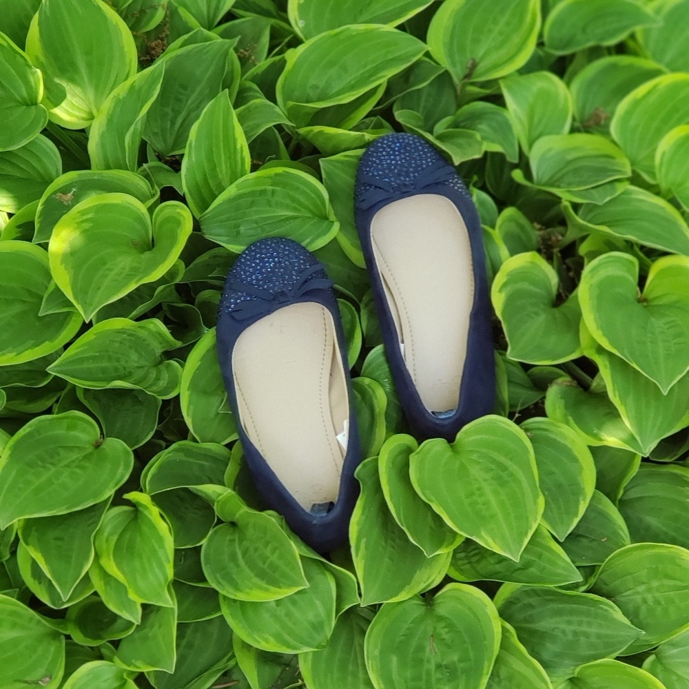 GapKids girls blue ballet flat